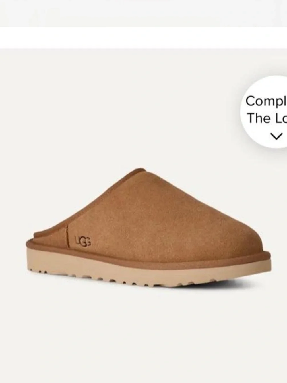 UGG Men’s Classic Slip-On Slippers in Chestnut